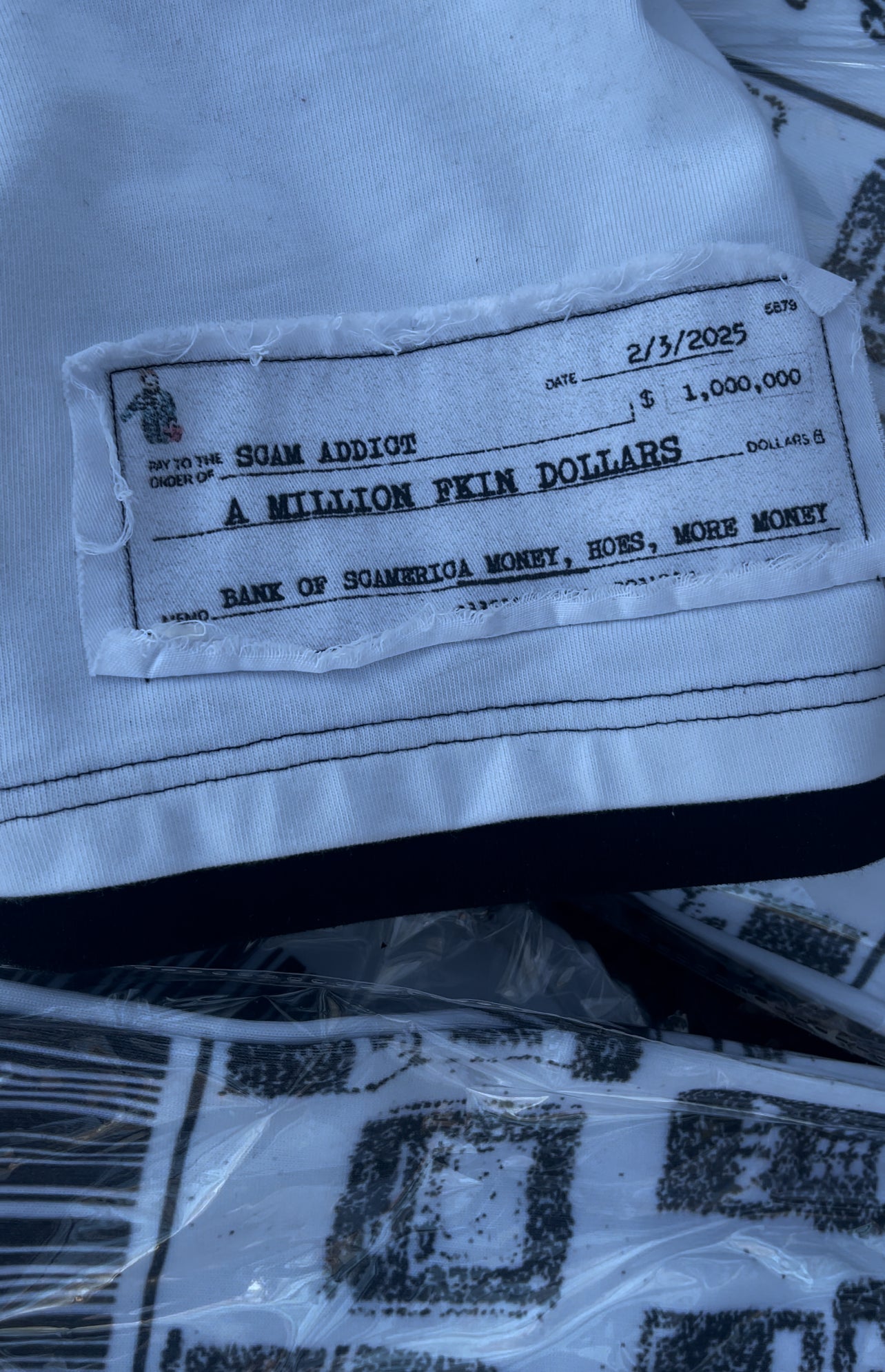 Art of Fraud (patchwork) shirt